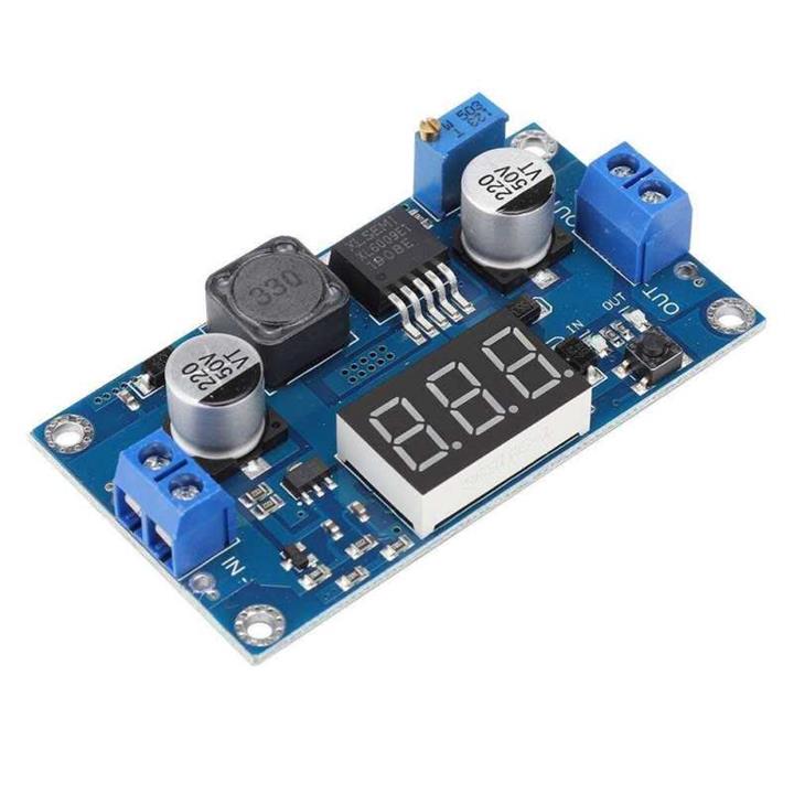 ماژول رگولاتور افزاینده ولتاژ مدل voltage display کد 15w